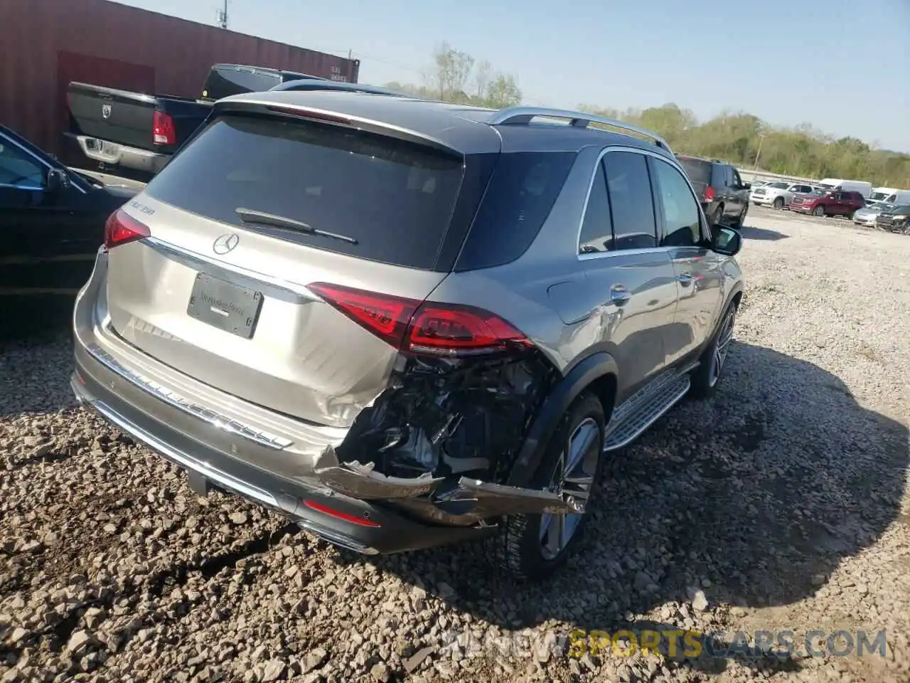 4 Photograph of a damaged car 4JGFB4JB3MA523357 MERCEDES-BENZ GLE-CLASS 2021