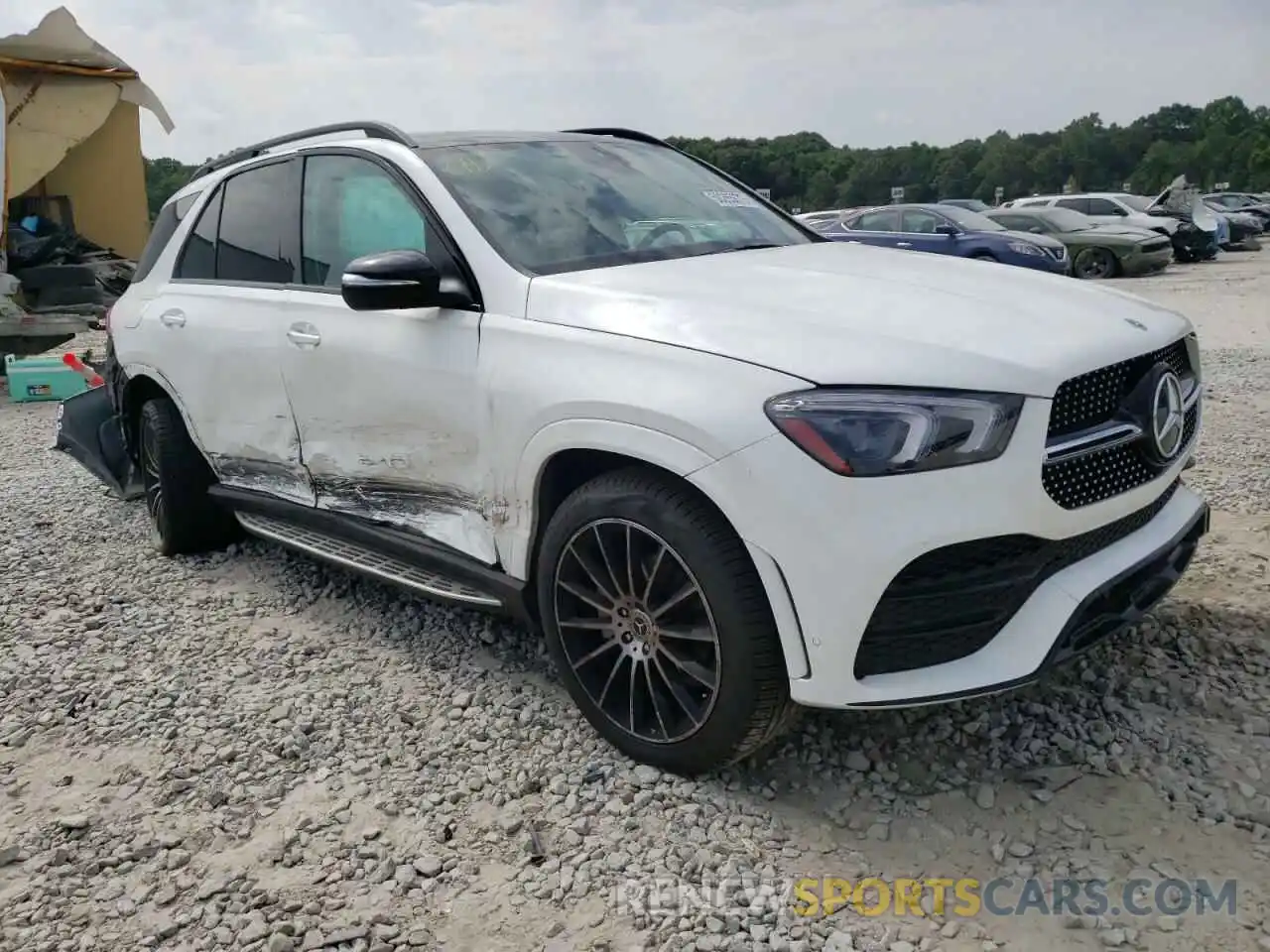 1 Photograph of a damaged car 4JGFB4JB4MA449205 MERCEDES-BENZ GLE-CLASS 2021