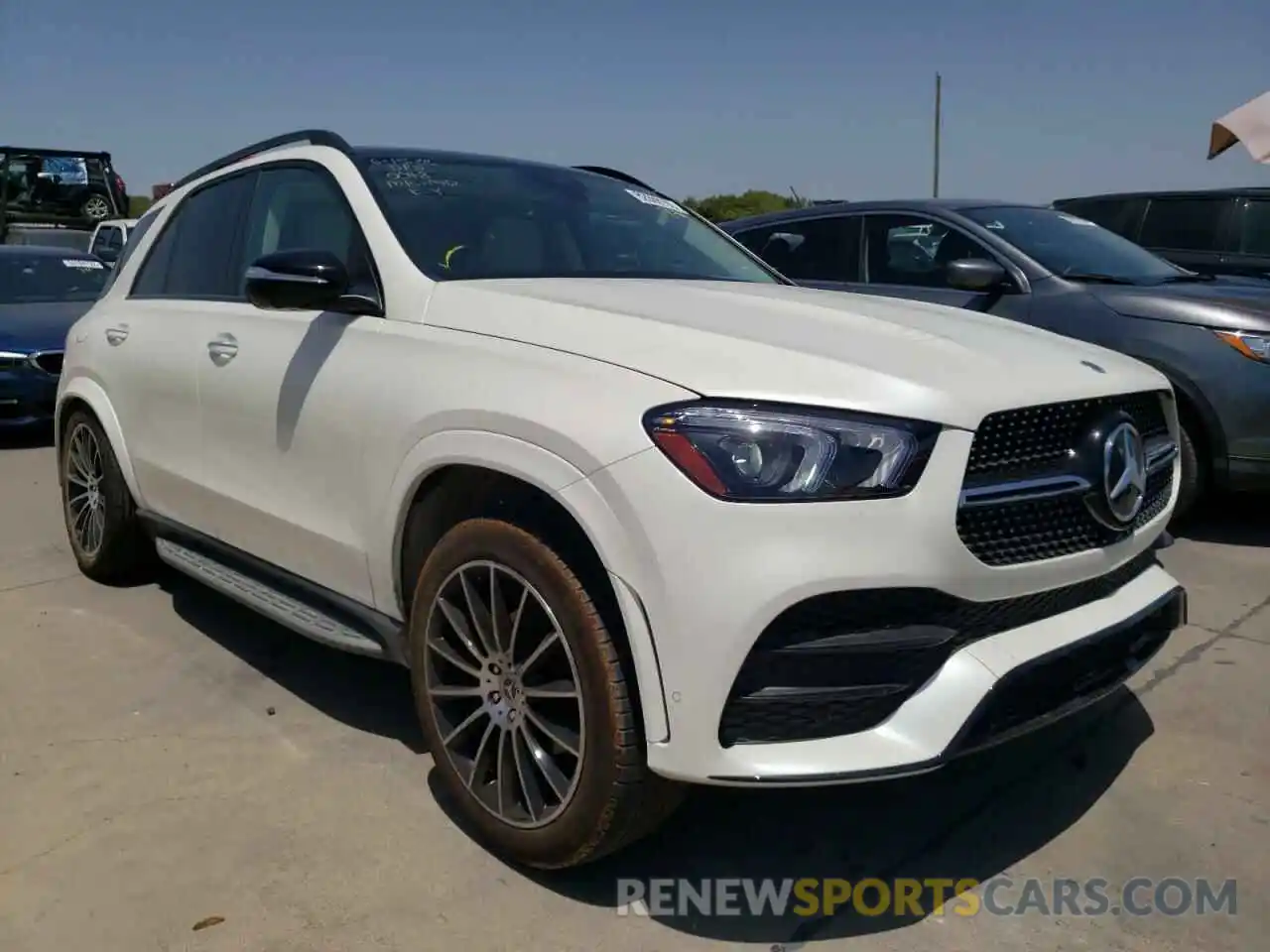 1 Photograph of a damaged car 4JGFB4JB4MA480048 MERCEDES-BENZ GLE-CLASS 2021