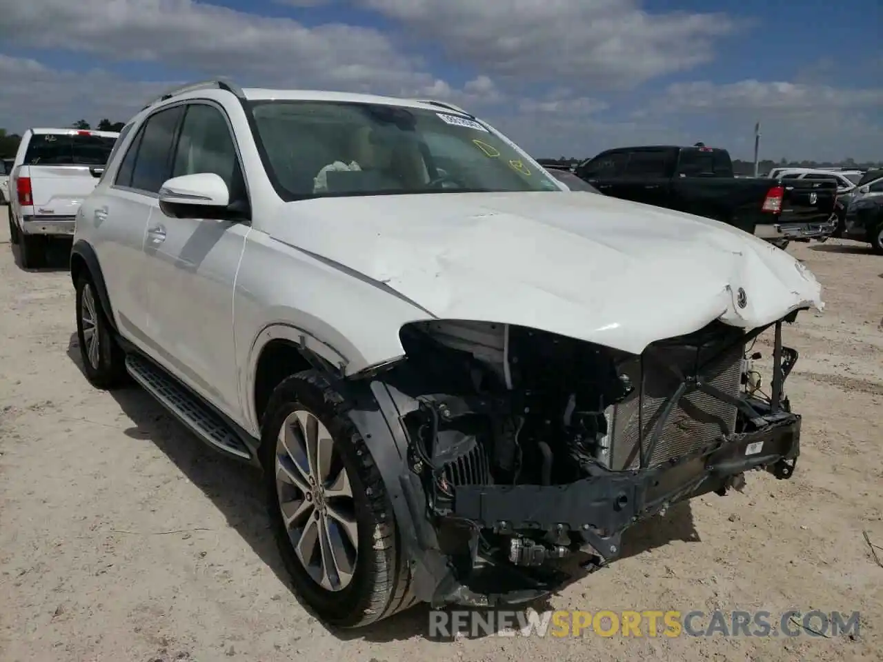 1 Photograph of a damaged car 4JGFB4JB5MA301998 MERCEDES-BENZ GLE-CLASS 2021