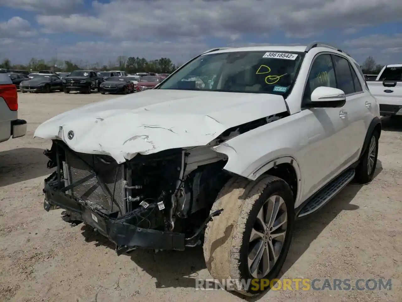 2 Photograph of a damaged car 4JGFB4JB5MA301998 MERCEDES-BENZ GLE-CLASS 2021