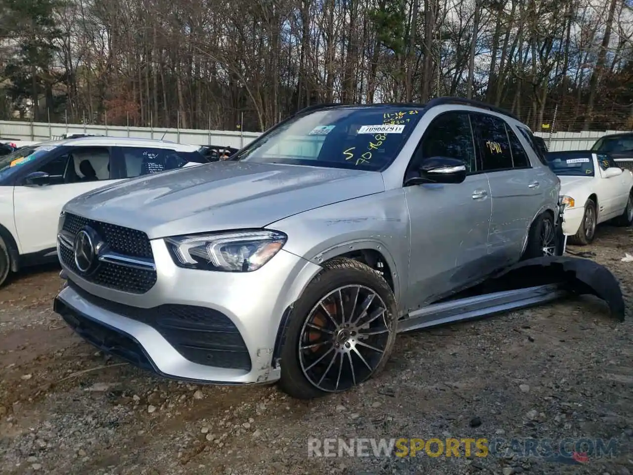 2 Photograph of a damaged car 4JGFB4JB5MA368309 MERCEDES-BENZ GLE-CLASS 2021