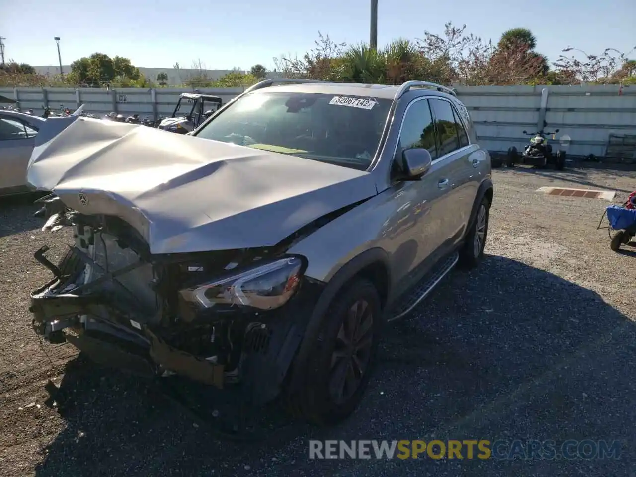 2 Photograph of a damaged car 4JGFB4JB5MA505331 MERCEDES-BENZ GLE-CLASS 2021