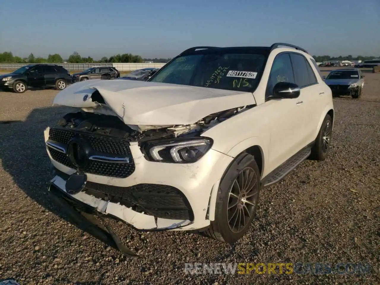 2 Photograph of a damaged car 4JGFB4JB5MA508522 MERCEDES-BENZ GLE-CLASS 2021