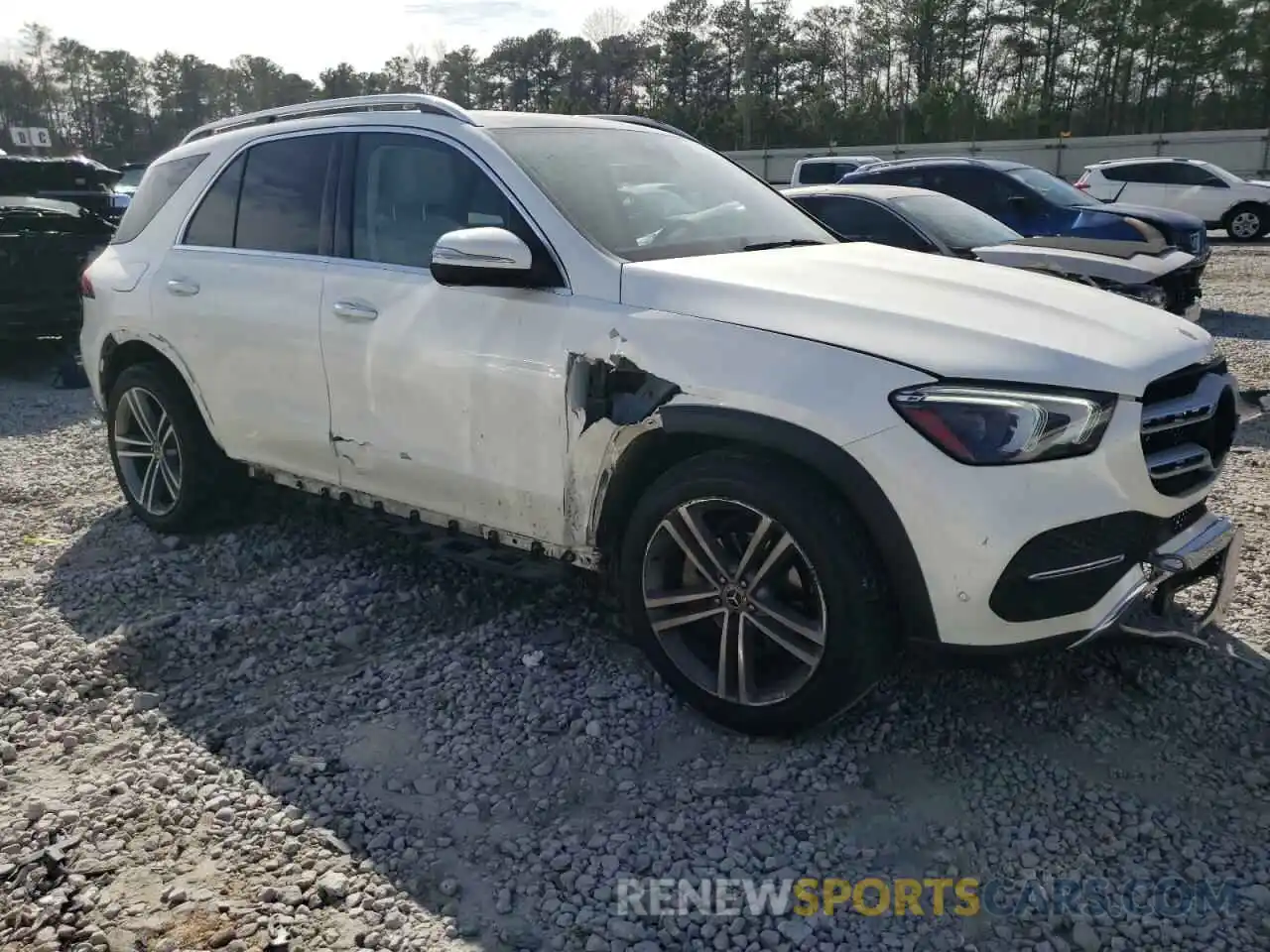 4 Photograph of a damaged car 4JGFB4JB6MA422796 MERCEDES-BENZ GLE-CLASS 2021