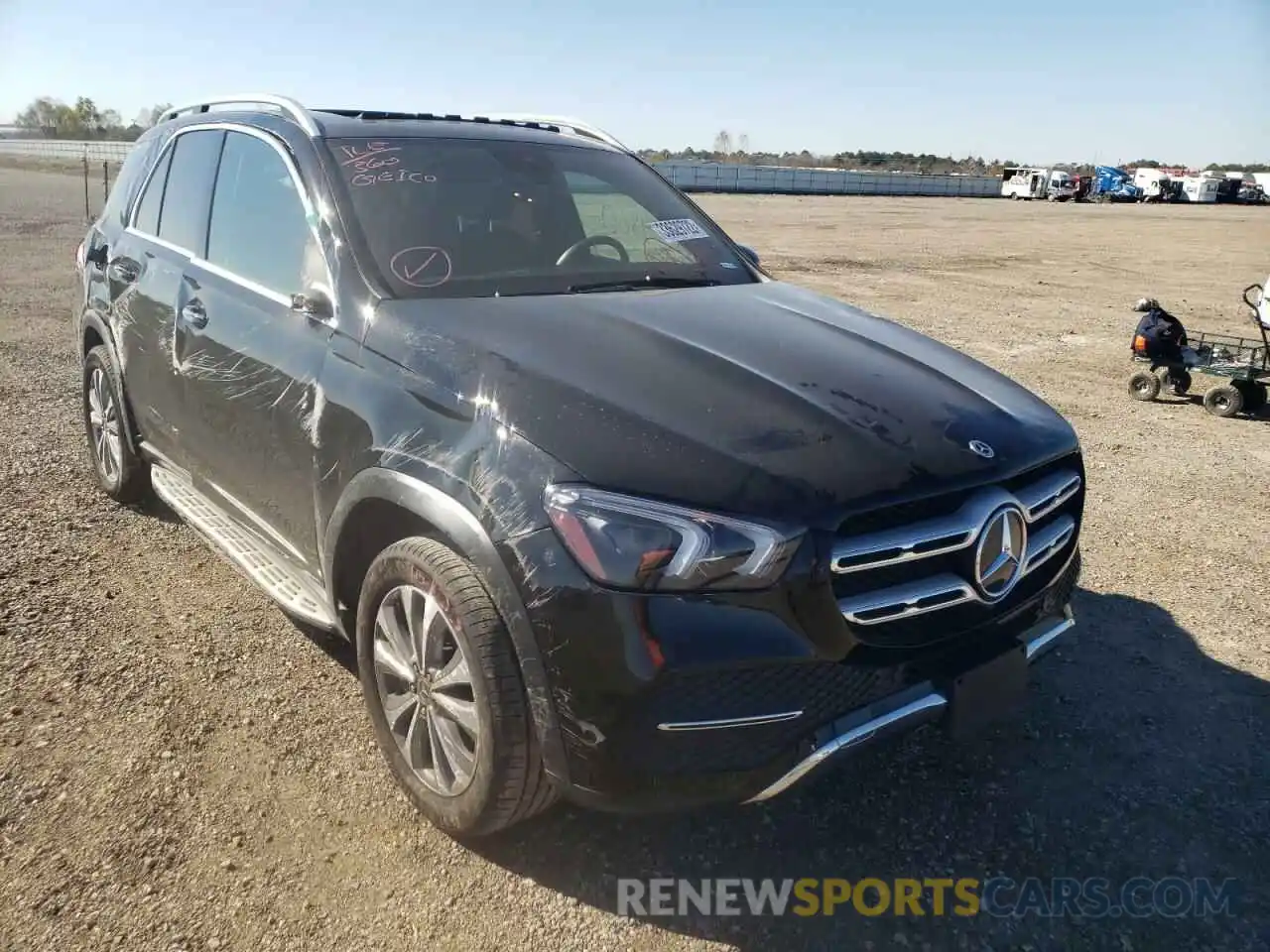 1 Photograph of a damaged car 4JGFB4JB8MA394645 MERCEDES-BENZ GLE-CLASS 2021