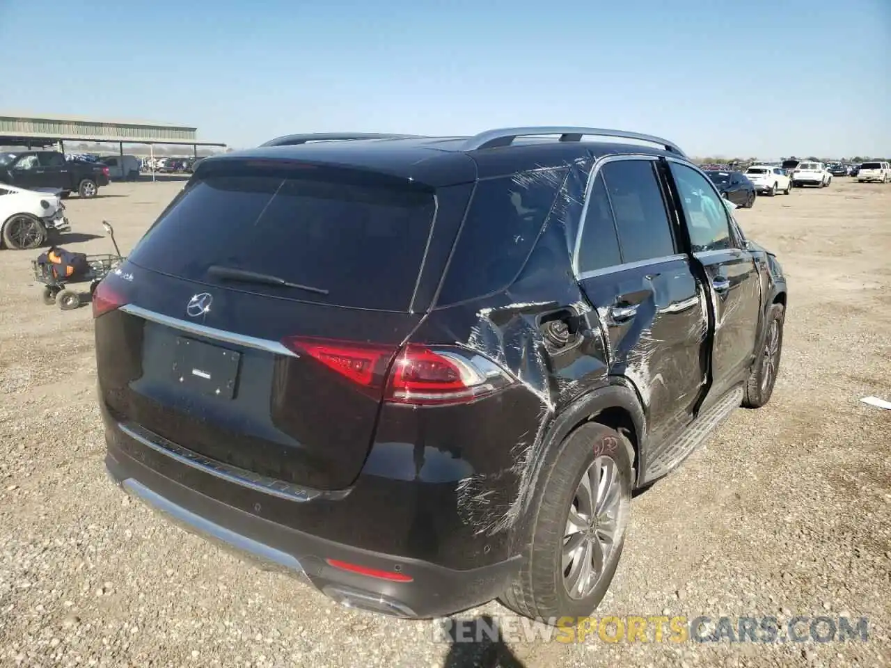 4 Photograph of a damaged car 4JGFB4JB8MA394645 MERCEDES-BENZ GLE-CLASS 2021