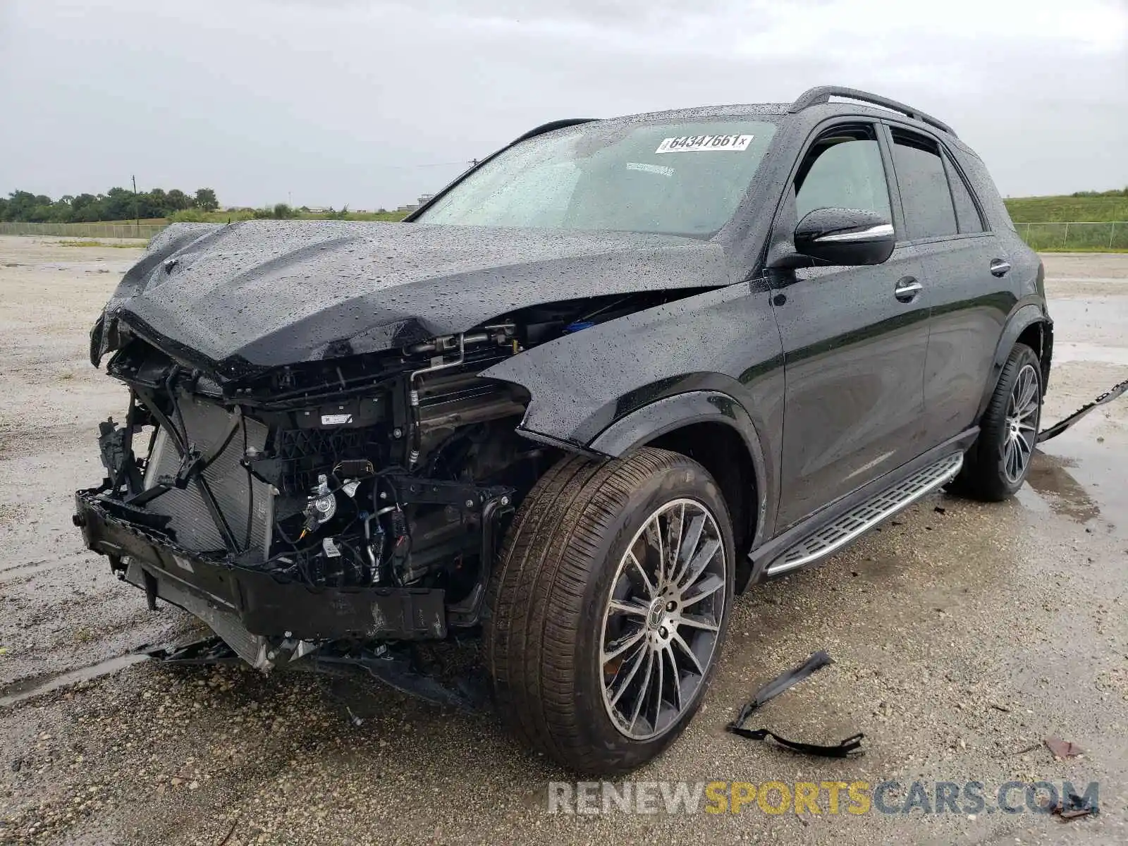 2 Photograph of a damaged car 4JGFB4JB8MA551736 MERCEDES-BENZ GLE-CLASS 2021