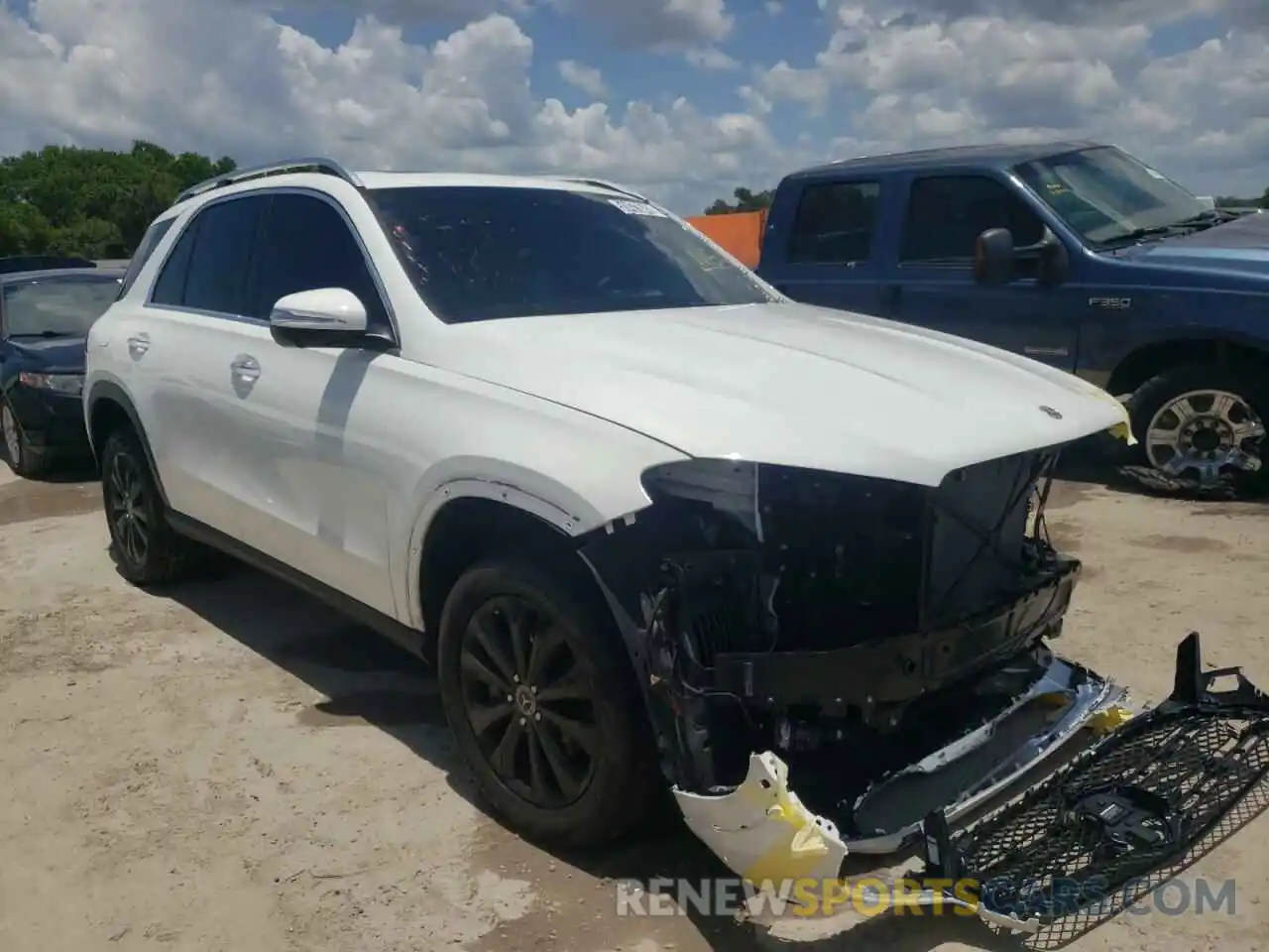 1 Photograph of a damaged car 4JGFB4JB9MA361976 MERCEDES-BENZ GLE-CLASS 2021