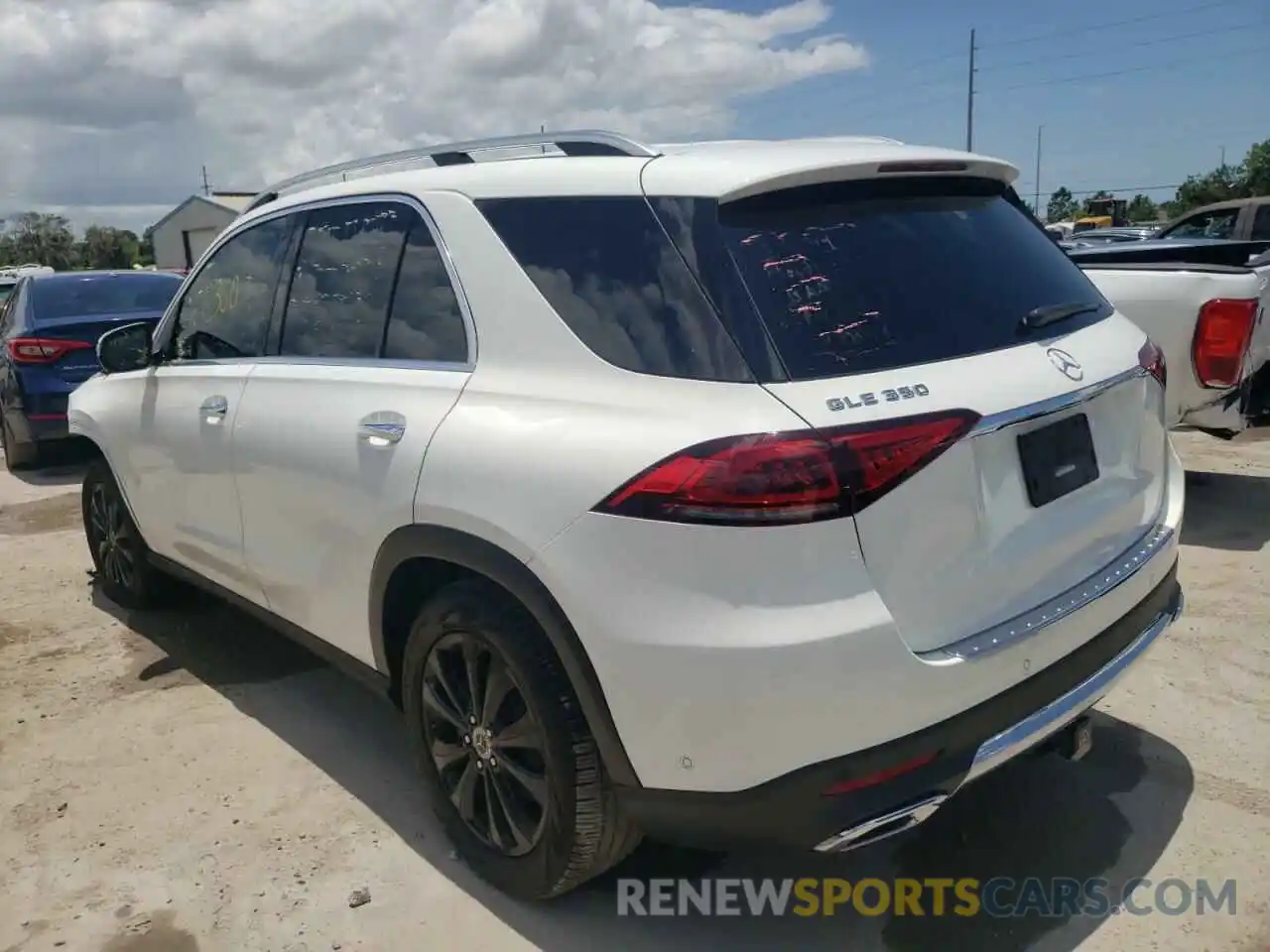 3 Photograph of a damaged car 4JGFB4JB9MA361976 MERCEDES-BENZ GLE-CLASS 2021