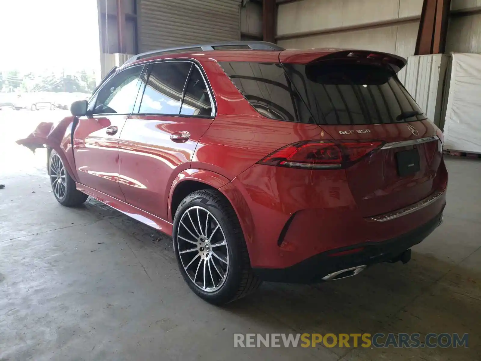 3 Photograph of a damaged car 4JGFB4JBXMA313449 MERCEDES-BENZ GLE-CLASS 2021