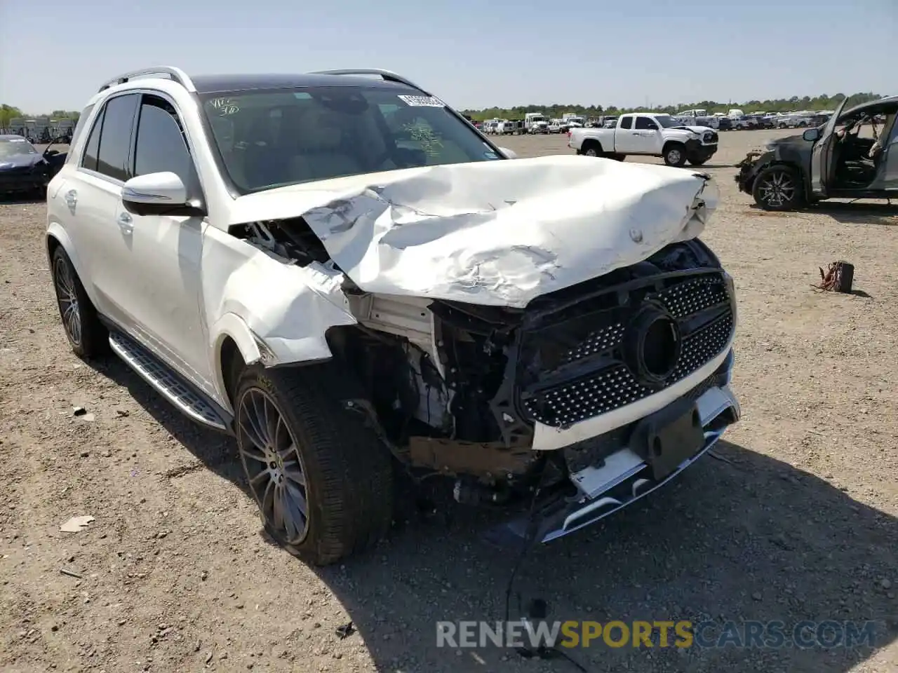 1 Photograph of a damaged car 4JGFB4JBXMA314469 MERCEDES-BENZ GLE-CLASS 2021