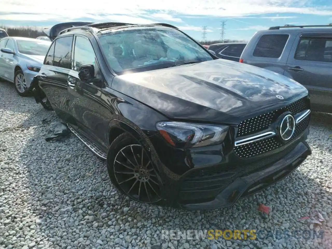 1 Photograph of a damaged car 4JGFB4JBXMA426169 MERCEDES-BENZ GLE-CLASS 2021