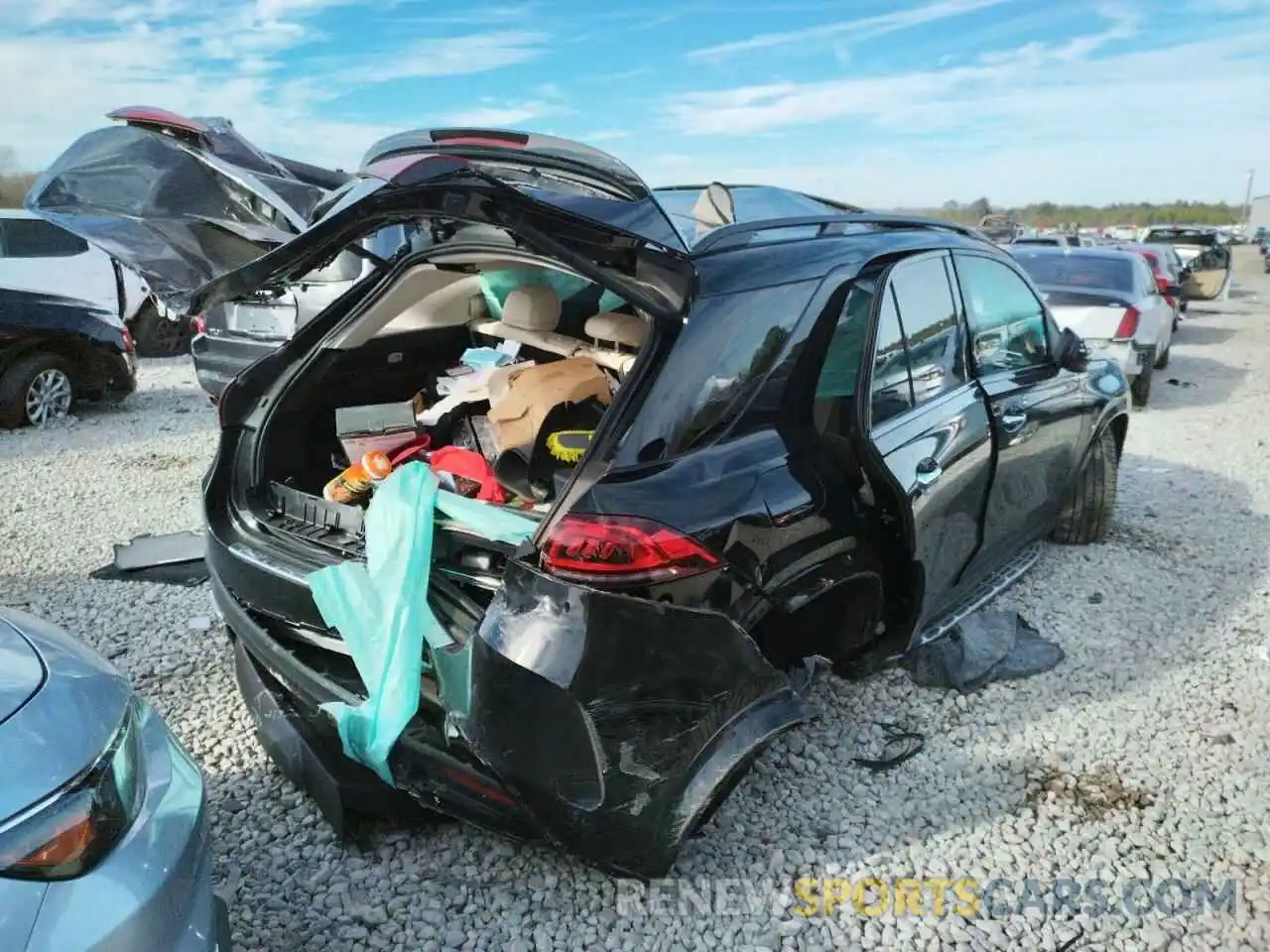 4 Photograph of a damaged car 4JGFB4JBXMA426169 MERCEDES-BENZ GLE-CLASS 2021