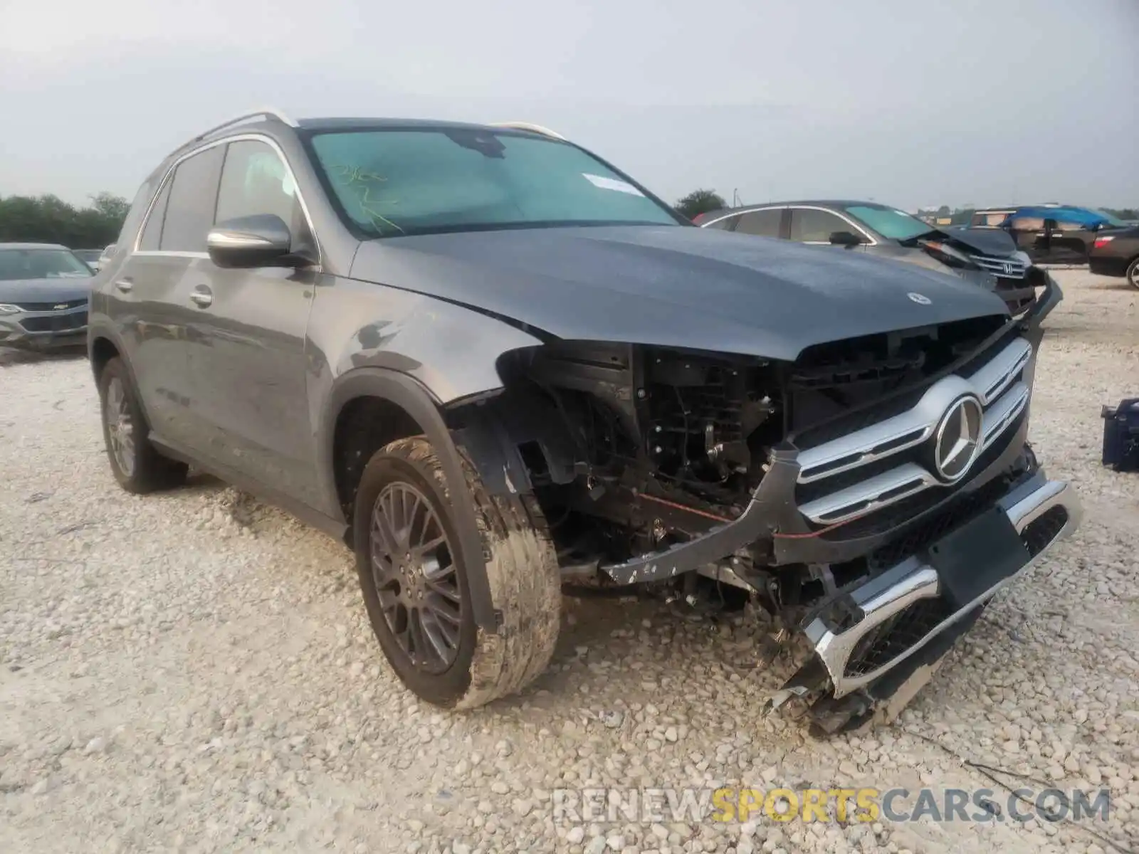 1 Photograph of a damaged car 4JGFB4JBXMA493256 MERCEDES-BENZ GLE-CLASS 2021