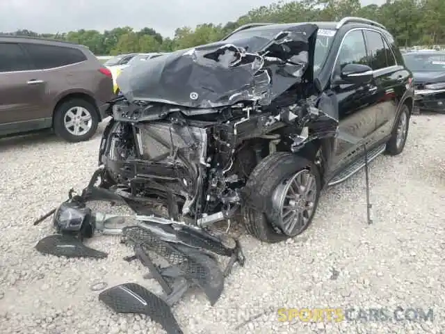 2 Photograph of a damaged car 4JGFB4JBXMA516910 MERCEDES-BENZ GLE-CLASS 2021