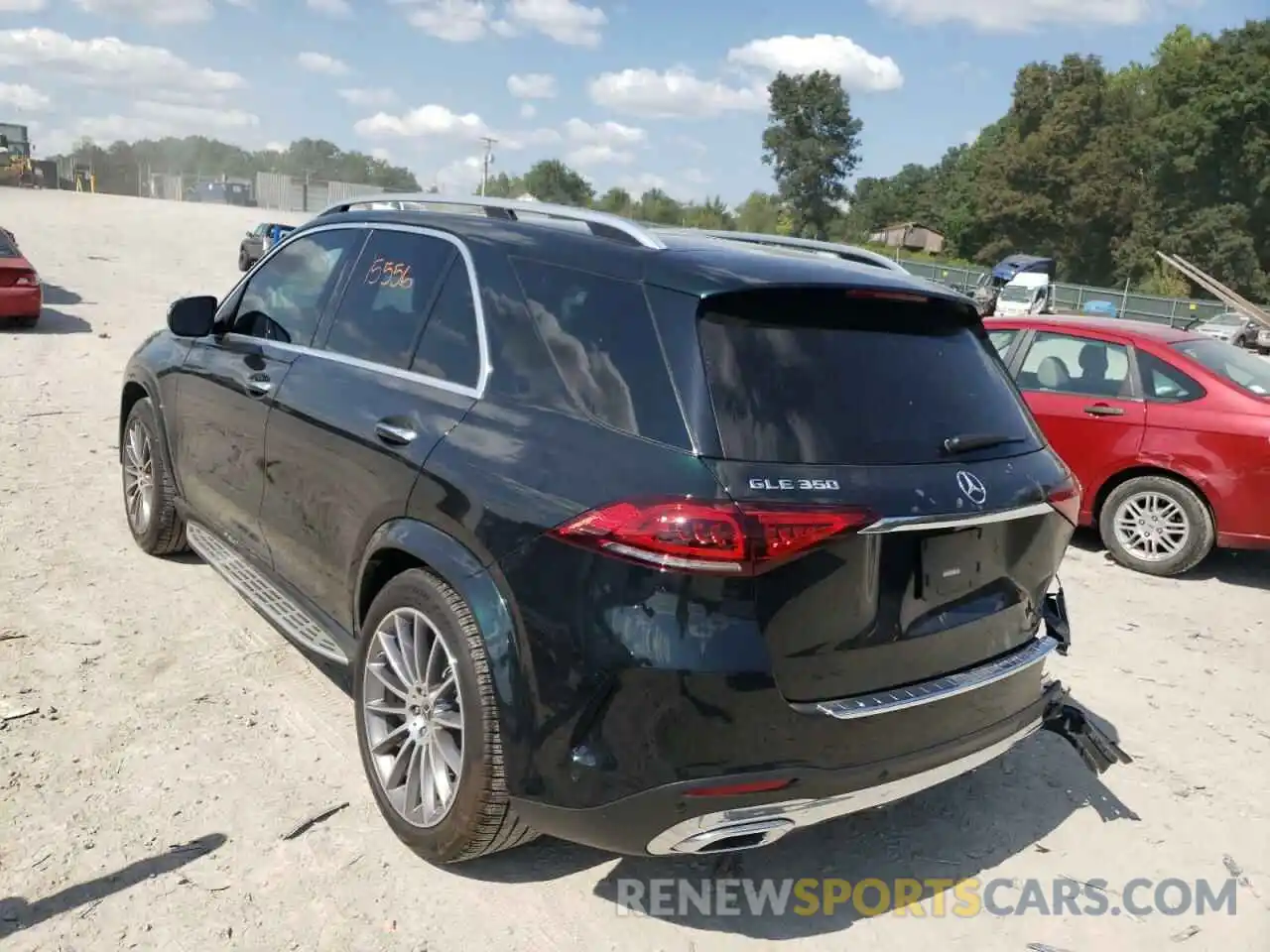 3 Photograph of a damaged car 4JGFB4JBXMA522299 MERCEDES-BENZ GLE-CLASS 2021