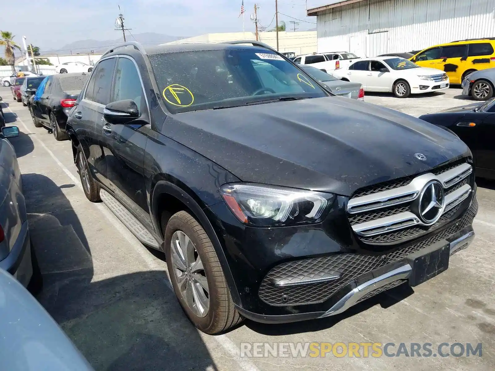 1 Photograph of a damaged car 4JGFB4JE2MA305386 MERCEDES-BENZ GLE-CLASS 2021