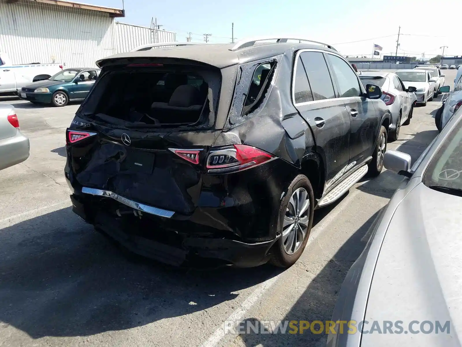 4 Photograph of a damaged car 4JGFB4JE2MA305386 MERCEDES-BENZ GLE-CLASS 2021