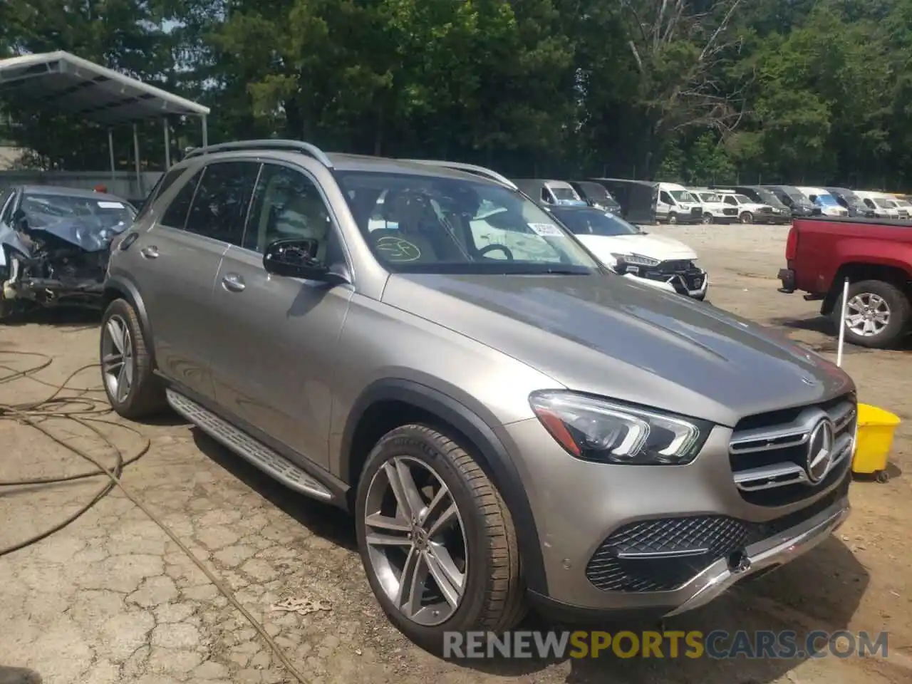 1 Photograph of a damaged car 4JGFB4JE3MA424791 MERCEDES-BENZ GLE-CLASS 2021