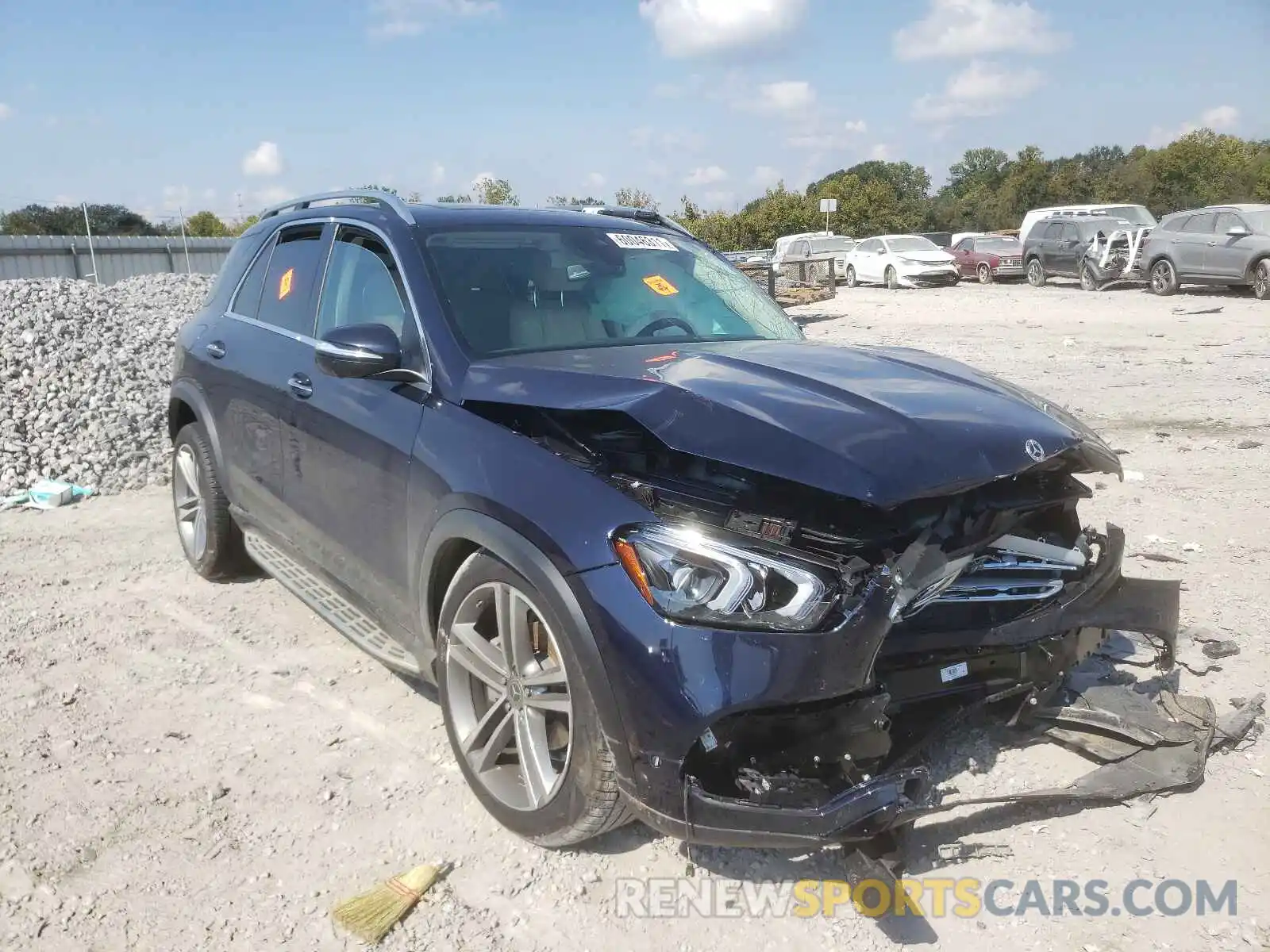 1 Photograph of a damaged car 4JGFB4JE6MA523430 MERCEDES-BENZ GLE-CLASS 2021