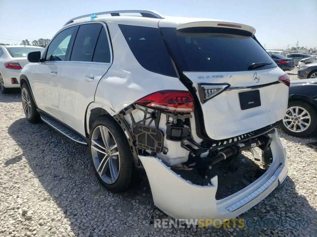 3 Photograph of a damaged car 4JGFB4JE7MA408559 MERCEDES-BENZ GLE-CLASS 2021