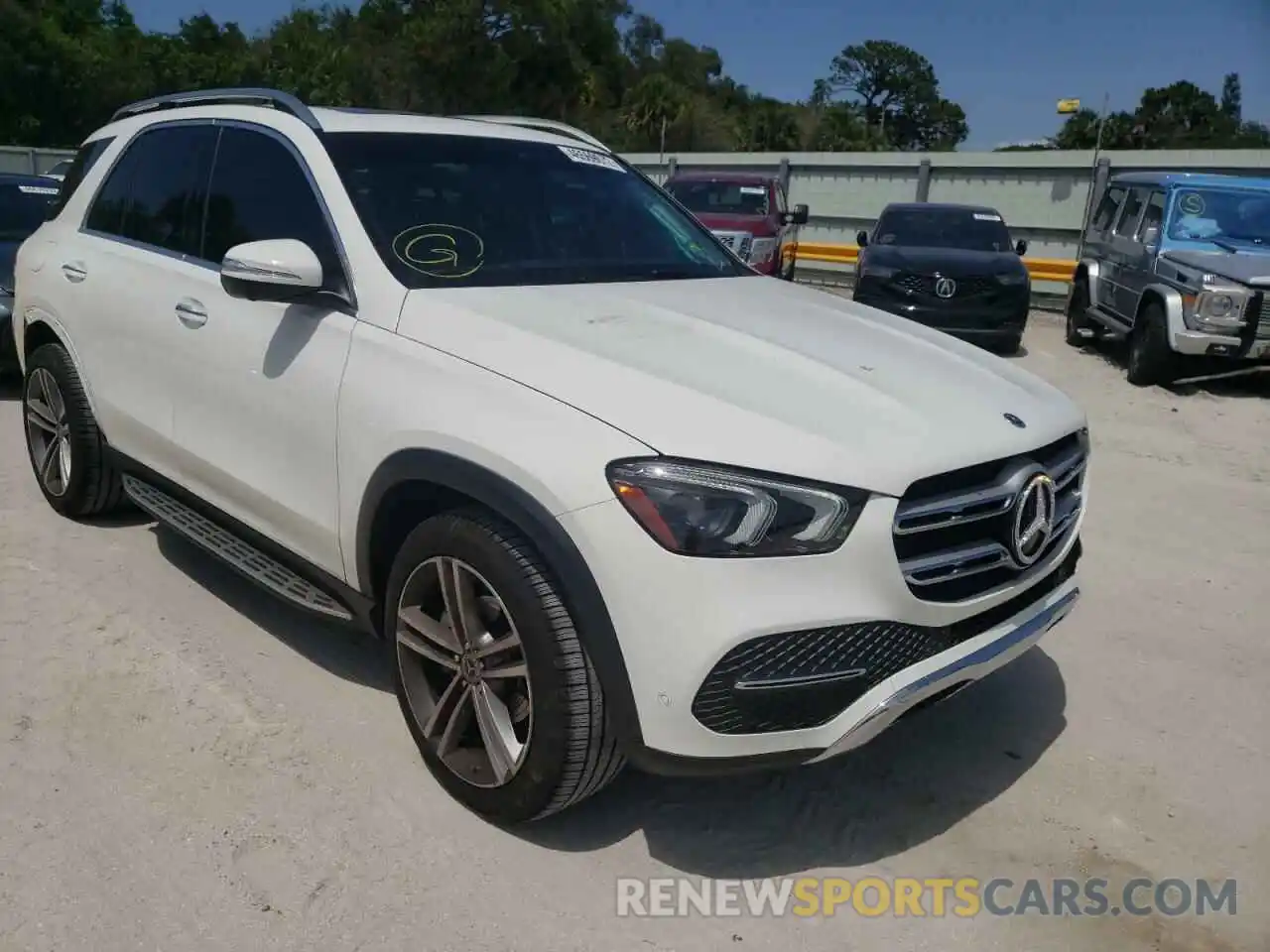 1 Photograph of a damaged car 4JGFB4JE9MA426626 MERCEDES-BENZ GLE-CLASS 2021