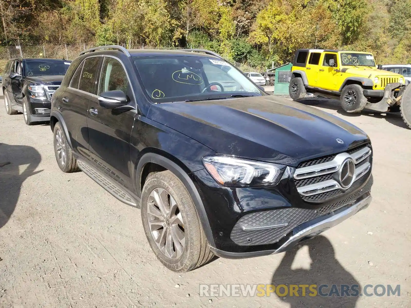 1 Photograph of a damaged car 4JGFB4KB0MA322403 MERCEDES-BENZ GLE-CLASS 2021