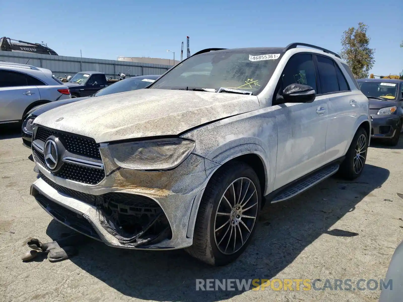 2 Photograph of a damaged car 4JGFB4KB0MA388076 MERCEDES-BENZ GLE-CLASS 2021