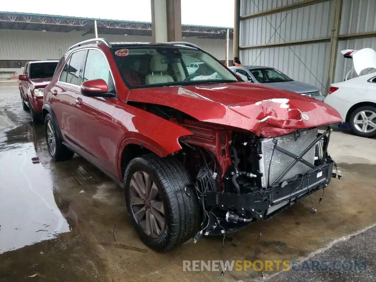 1 Photograph of a damaged car 4JGFB4KB0MA389325 MERCEDES-BENZ GLE-CLASS 2021