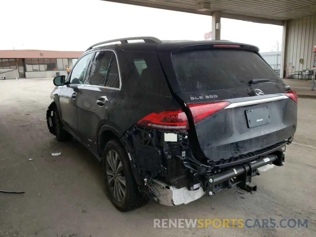 3 Photograph of a damaged car 4JGFB4KB0MA410447 MERCEDES-BENZ GLE-CLASS 2021