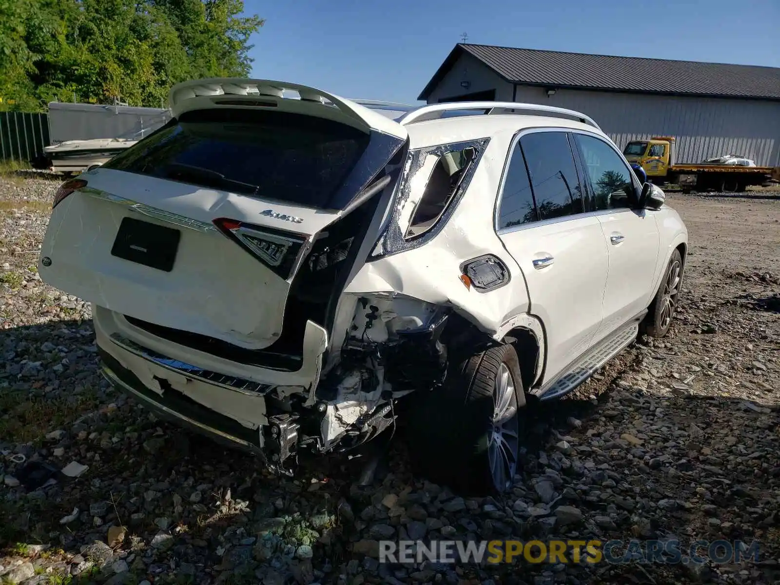 4 Photograph of a damaged car 4JGFB4KB1MA411736 MERCEDES-BENZ GLE-CLASS 2021