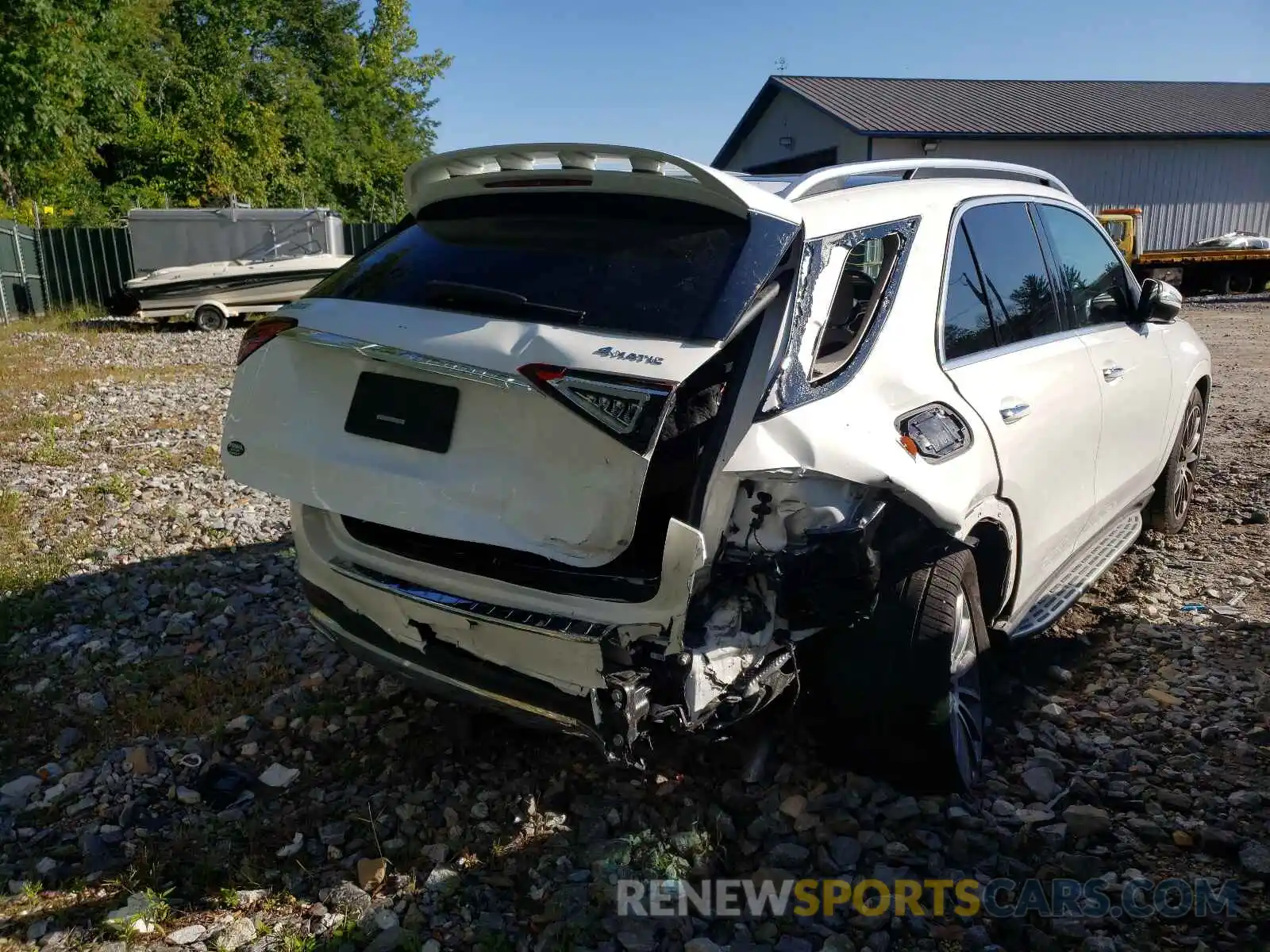 8 Photograph of a damaged car 4JGFB4KB1MA411736 MERCEDES-BENZ GLE-CLASS 2021