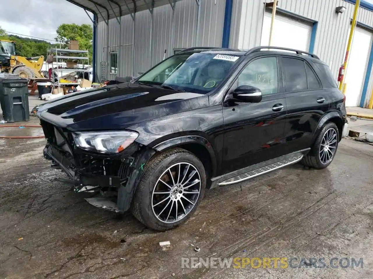 1 Photograph of a damaged car 4JGFB4KB1MA507835 MERCEDES-BENZ GLE-CLASS 2021