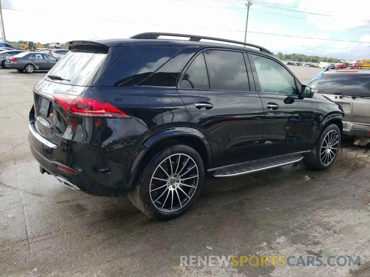 3 Photograph of a damaged car 4JGFB4KB1MA507835 MERCEDES-BENZ GLE-CLASS 2021