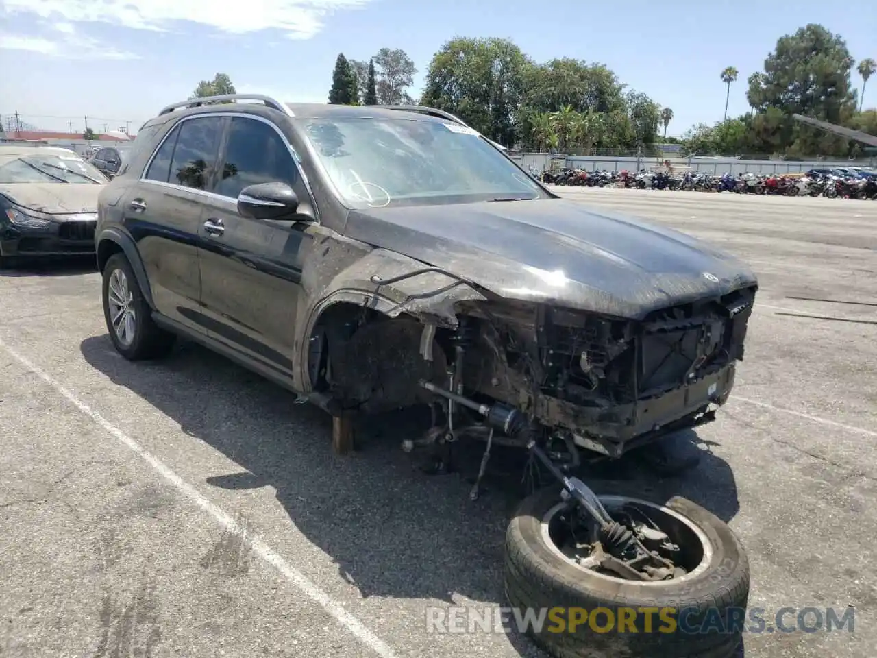 1 Photograph of a damaged car 4JGFB4KB2MA330907 MERCEDES-BENZ GLE-CLASS 2021