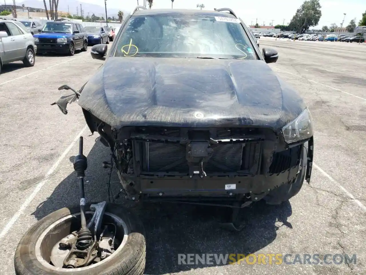 9 Photograph of a damaged car 4JGFB4KB2MA330907 MERCEDES-BENZ GLE-CLASS 2021