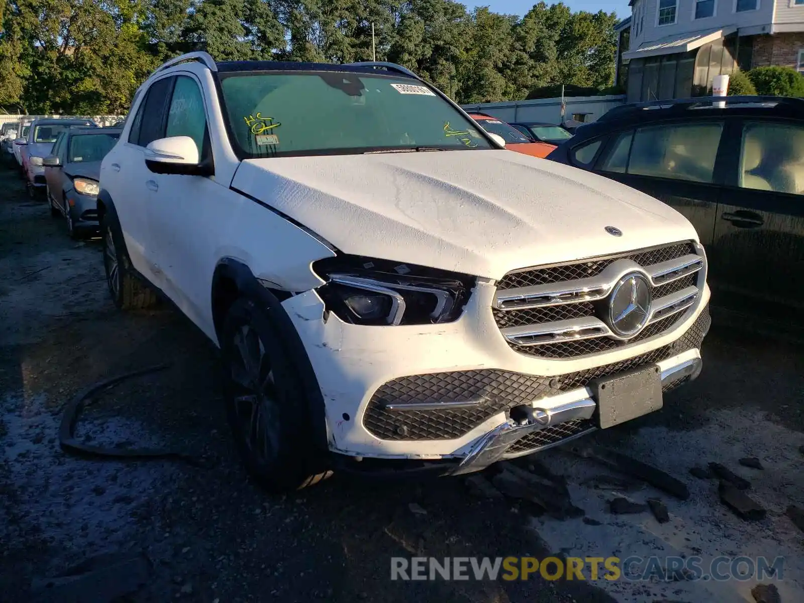 1 Photograph of a damaged car 4JGFB4KB2MA377418 MERCEDES-BENZ GLE-CLASS 2021