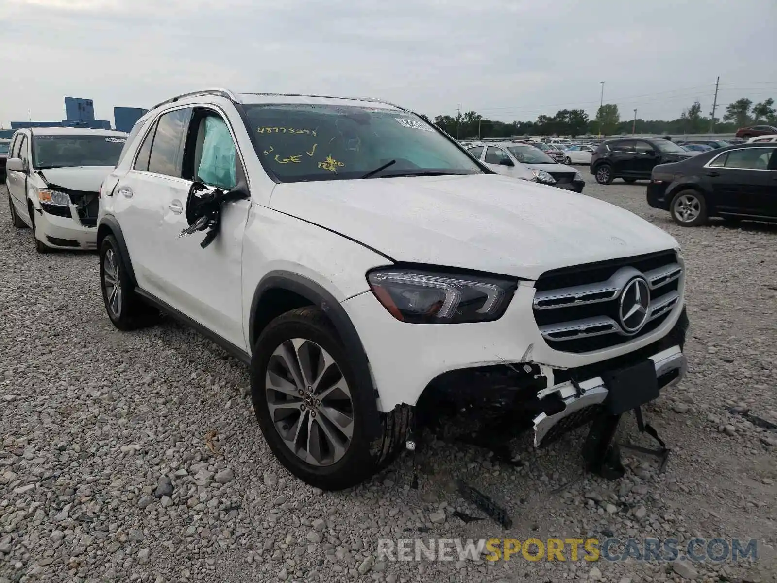 1 Photograph of a damaged car 4JGFB4KB3MA377623 MERCEDES-BENZ GLE-CLASS 2021