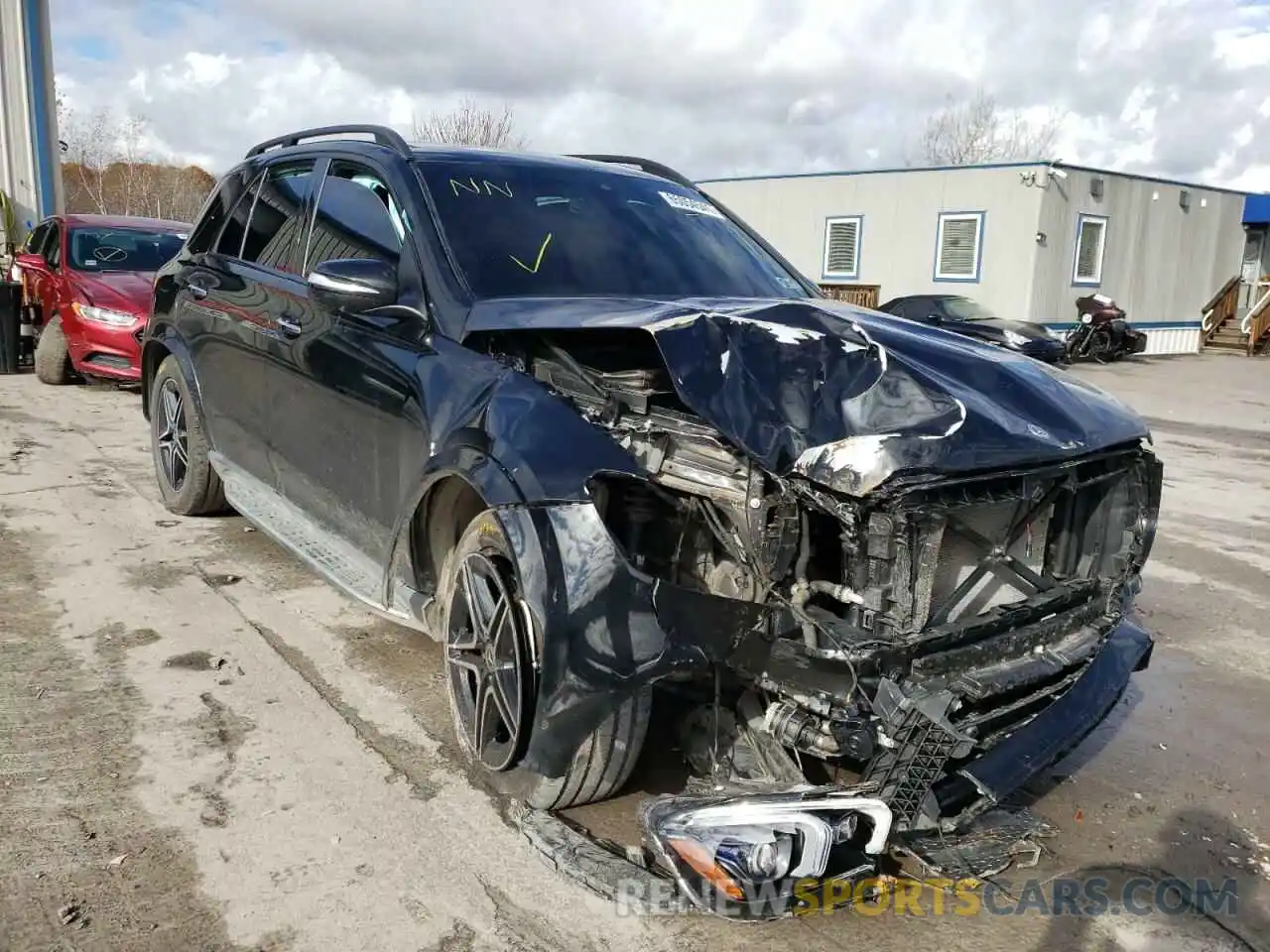 1 Фотография поврежденного автомобиля 4JGFB4KB3MA388511 MERCEDES-BENZ GLE-CLASS 2021