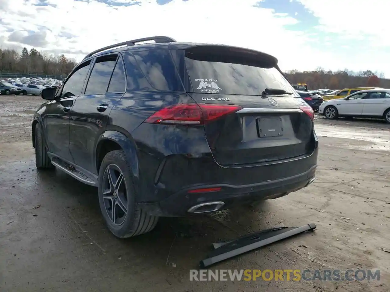 3 Photograph of a damaged car 4JGFB4KB3MA388511 MERCEDES-BENZ GLE-CLASS 2021