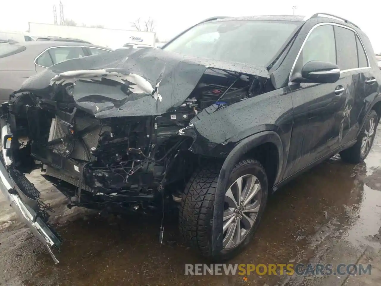 2 Photograph of a damaged car 4JGFB4KB3MA523177 MERCEDES-BENZ GLE-CLASS 2021