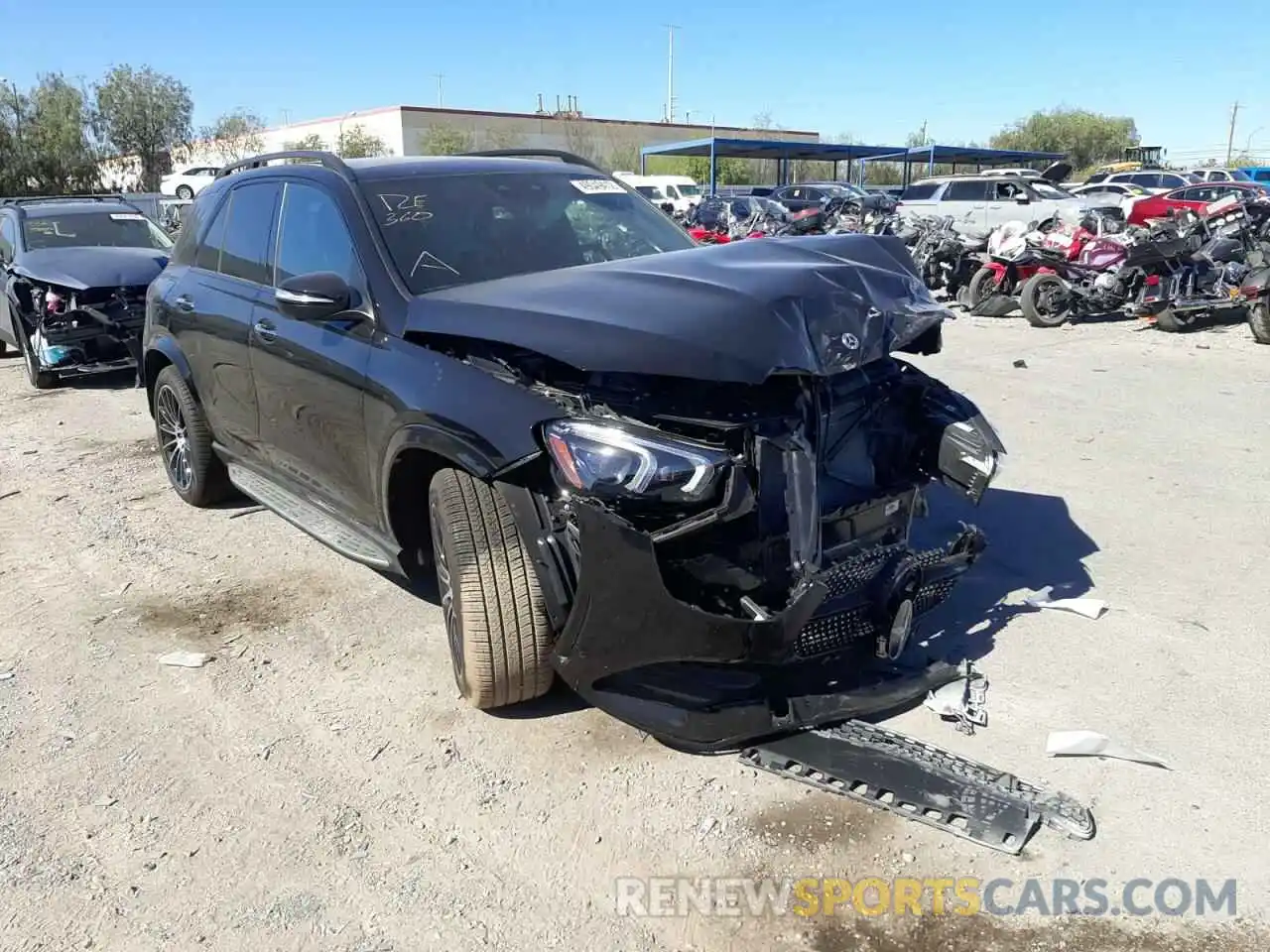 1 Photograph of a damaged car 4JGFB4KB3MA573593 MERCEDES-BENZ GLE-CLASS 2021