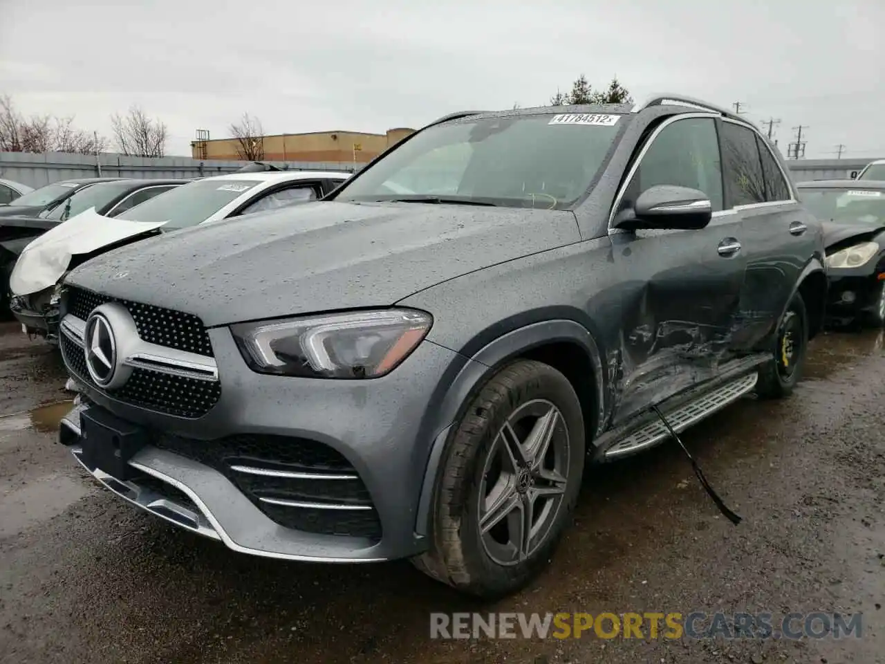 2 Photograph of a damaged car 4JGFB4KB4MA310268 MERCEDES-BENZ GLE-CLASS 2021