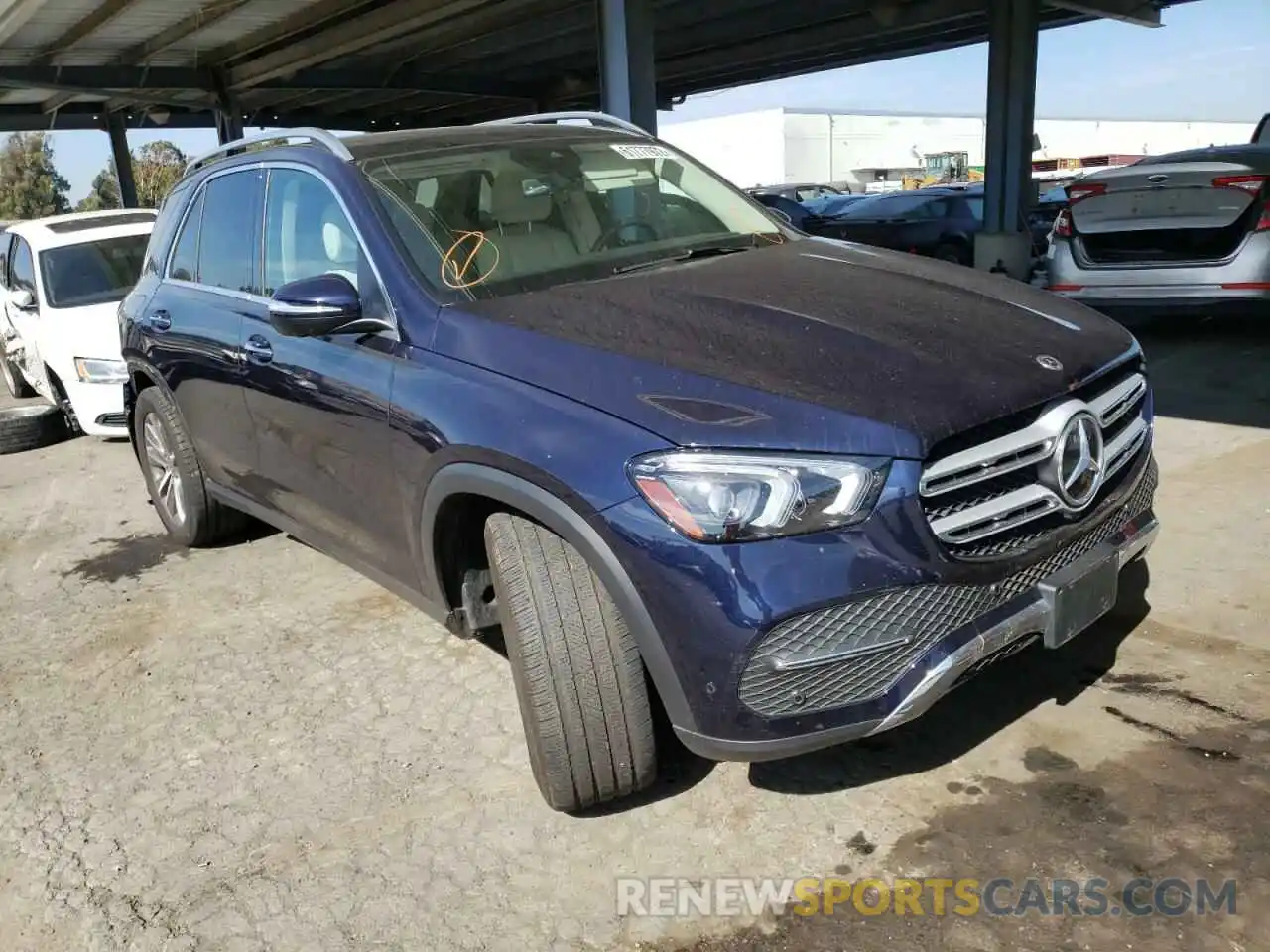 1 Photograph of a damaged car 4JGFB4KB4MA406188 MERCEDES-BENZ GLE-CLASS 2021