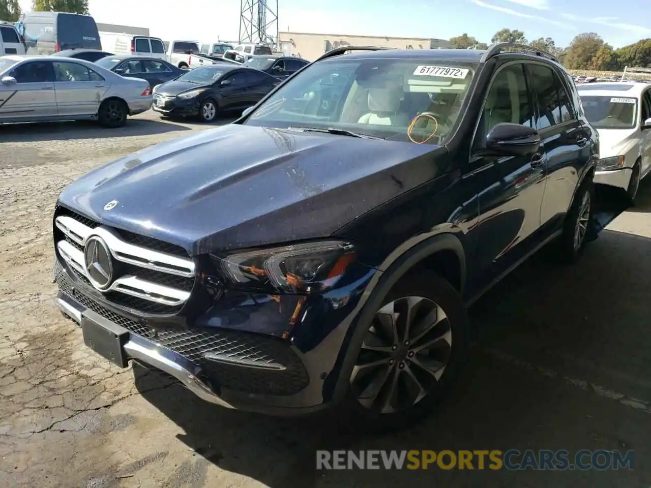 2 Photograph of a damaged car 4JGFB4KB4MA406188 MERCEDES-BENZ GLE-CLASS 2021