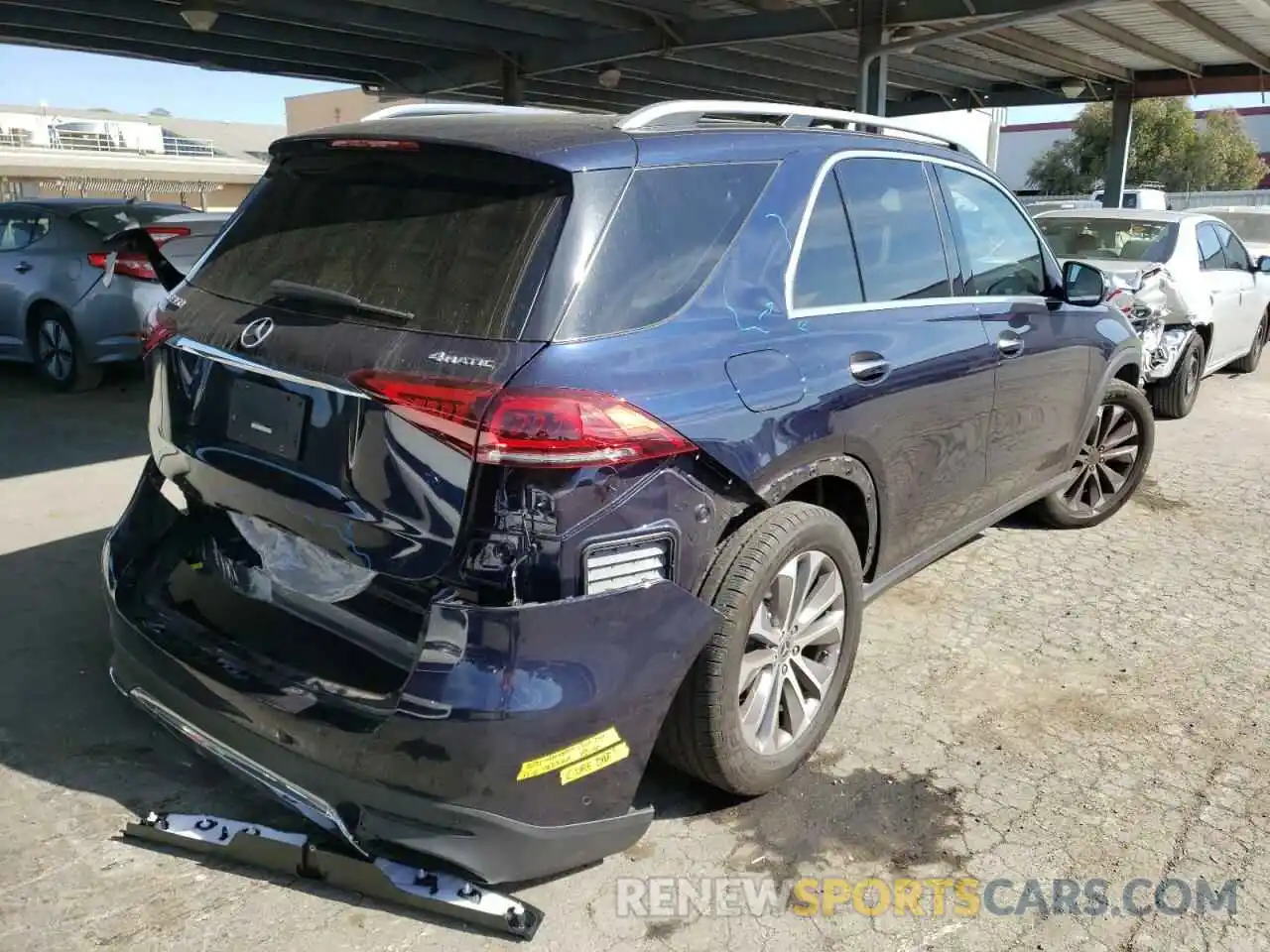 4 Photograph of a damaged car 4JGFB4KB4MA406188 MERCEDES-BENZ GLE-CLASS 2021