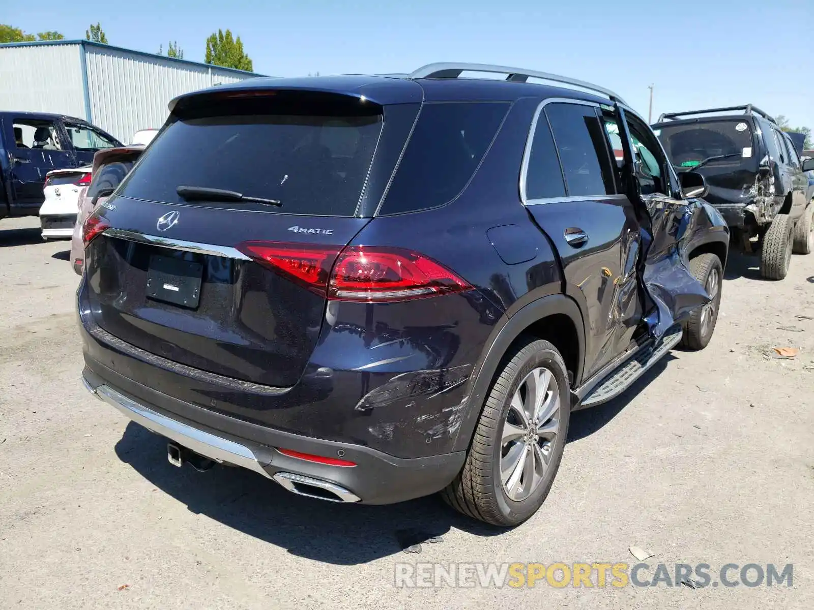 4 Photograph of a damaged car 4JGFB4KB4MA410452 MERCEDES-BENZ GLE-CLASS 2021