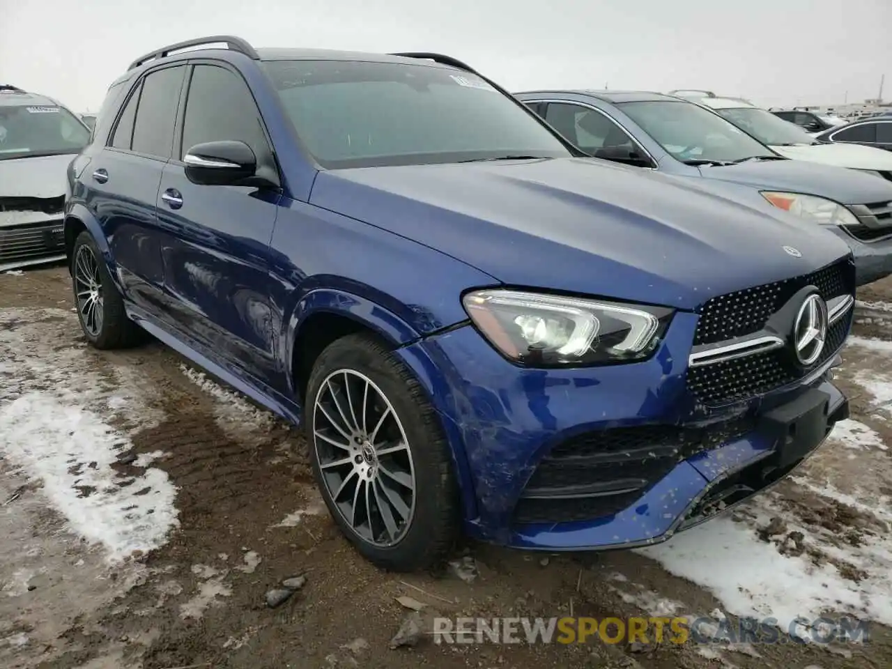 1 Photograph of a damaged car 4JGFB4KB4MA422133 MERCEDES-BENZ GLE-CLASS 2021