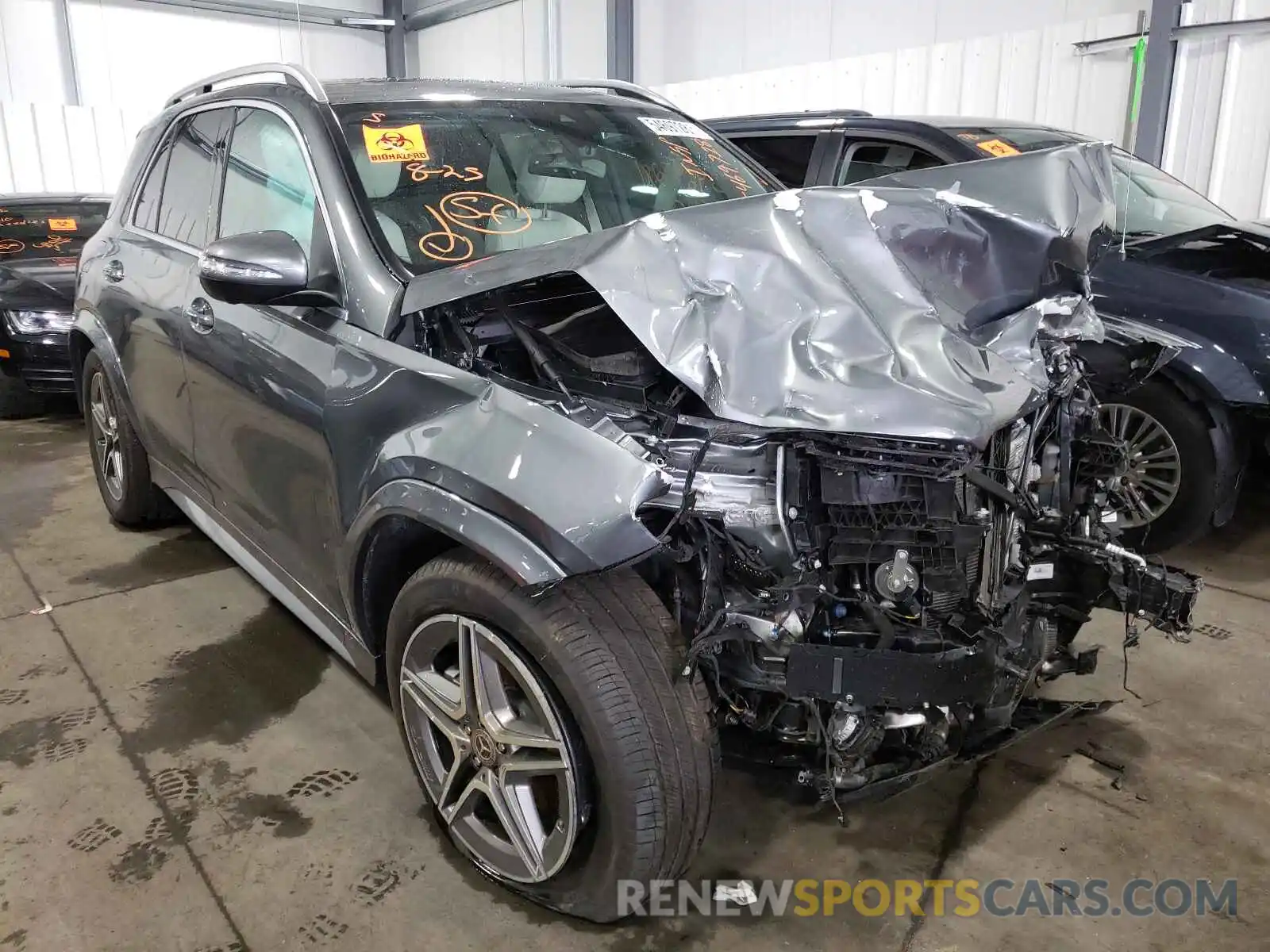 1 Photograph of a damaged car 4JGFB4KB4MA508011 MERCEDES-BENZ GLE-CLASS 2021